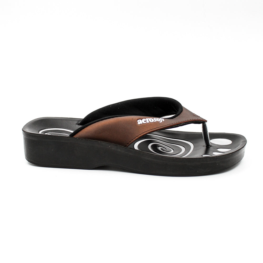 Aerosoft Womens Sandals In Brown