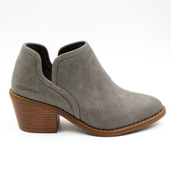 Grasshoppers Ladies Dana Heel Boots In Grey