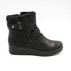 Savoy Lch5902 Ladies Ank Boots Black