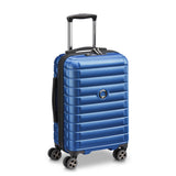 Delsey Shadow 5.0 4Dw Cabin Trolley Case Blue