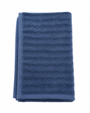 Glodina Onda Wave Guest Towel In Denim