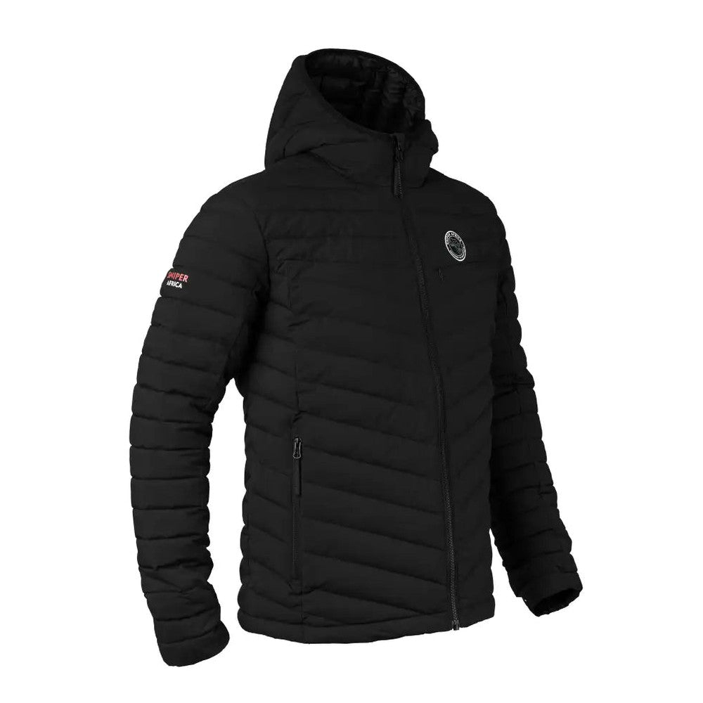 Sniper Mens Explorer Puffer Jacket In Black