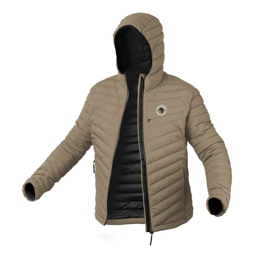 Sniper Mens Explorer Puffer Jacket In Coyote