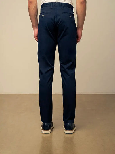 Polo Mens Venice Slim Fit Chino In Navy