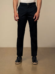 Polo Mens Milan Straight Leg Chino Pants In Black