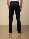 Polo Mens Milan Straight Leg Chino Pants In Black