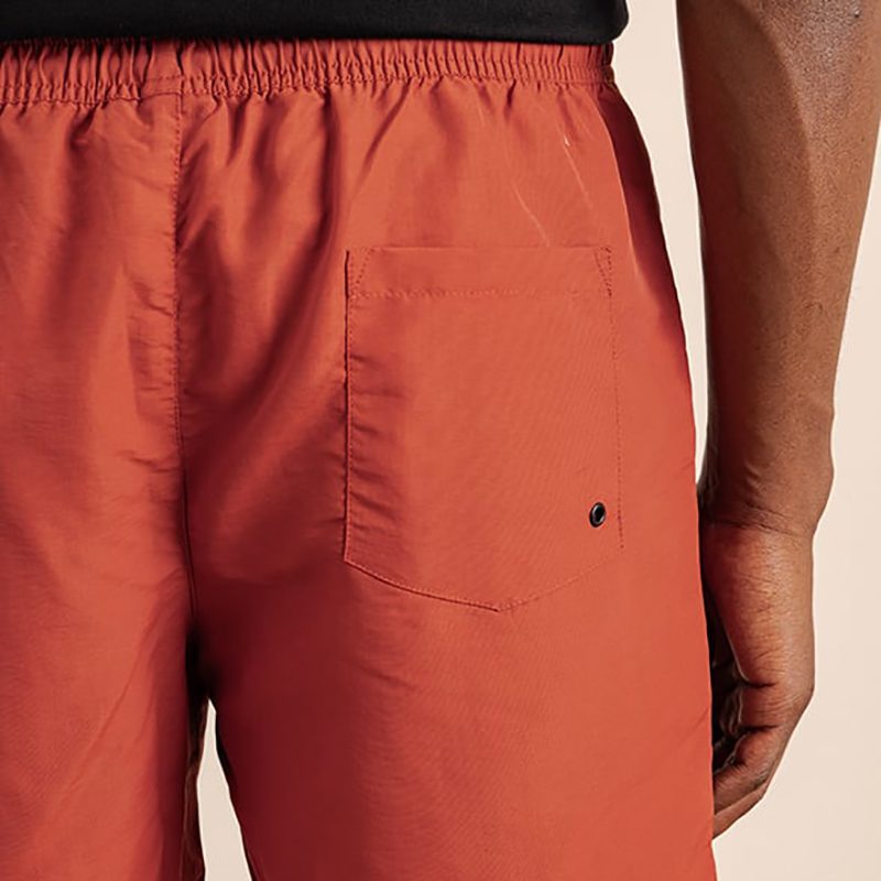Polo Mens Sport Monogram Beach Shorts In Brick