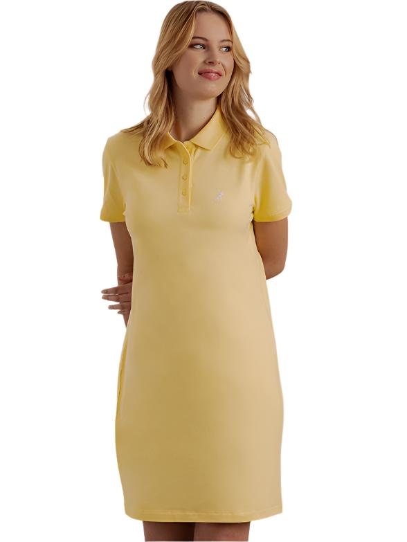 Polo 0049003 Wmn Kathy Golfer Dress Yellow