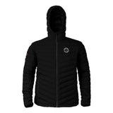 Sniper Mens Explorer Puffer Jacket In Black