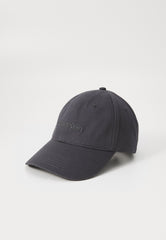 Calvin Klein Mens Embroidered Logo Baseball Cap In Charcoal
