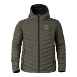 Sniper Mens Explorer Puffer Jacket In Olive