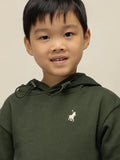 Polo 0042213 Clayton Hooded Sweater Olive