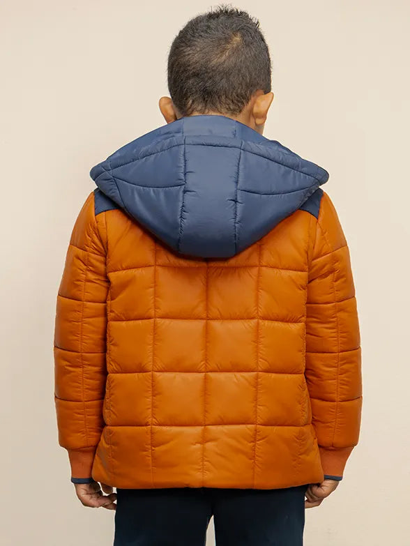 Polo 0042236 Boys Whyatt Colour Blocked Puffer Jkt