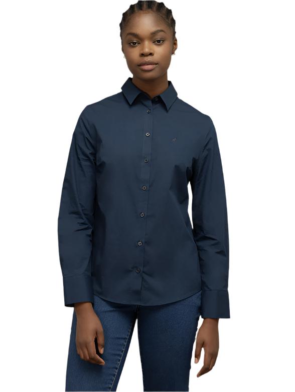 Polo 0049115 Wmn Kate Ls Shirt Navy