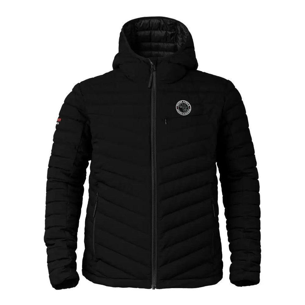 Sniper Mens Explorer Puffer Jacket In Black