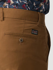 Ben Sherman Mens Straight Fit Chinos In Camel