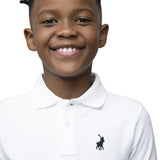 Polo Boys Austin Golfer In White