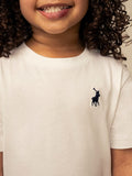 Polo Boys Rick Short Sleeve T-Shirt In White