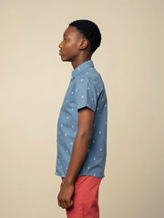 Polo 0048473 Boys Jude Ss Printed Shirt