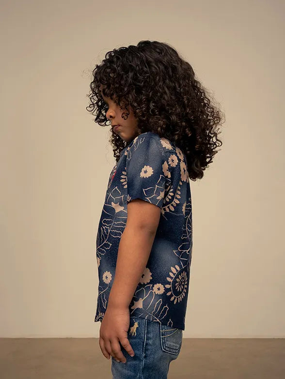 Polo 0048474 Boys Katlego Ss Printed Shirt