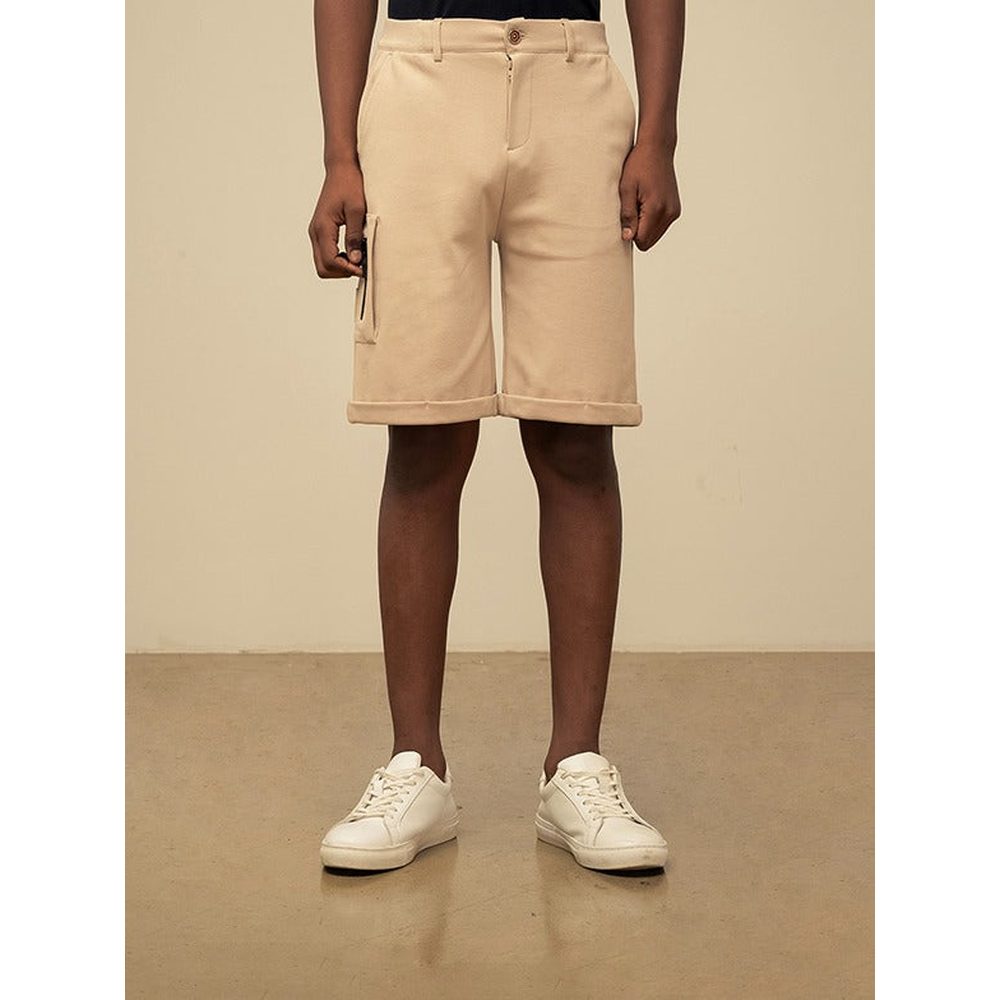 Polo Boys Jagger Utility Short In Stone