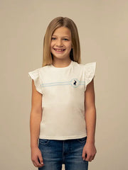 Polo 0048526 Girls Jessica Ss Printed Tee