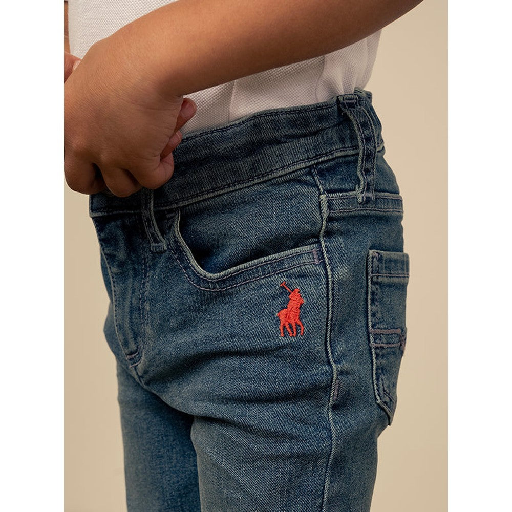 Polo Boys Polo Jean Co. Tom Slim Fit Jean In Medium Wash