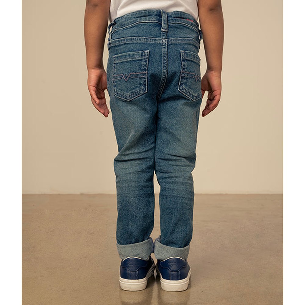 Polo Boys Polo Jean Co. Tom Slim Fit Jean In Medium Wash