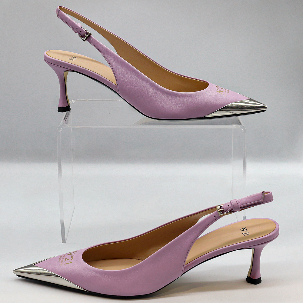 Nº21 Toe Slingback Pumps 23Ecpxnv15005 Lilac