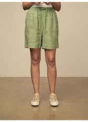 Polo Wmn Jenny Linen Short Mint