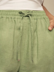 Polo Wmn Jenny Linen Short Mint