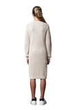 Polo Girls Addison Knitted Dress In Taupe