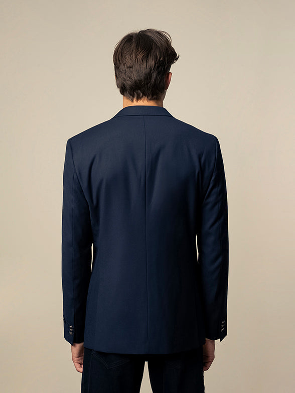 Polo Mens Custom Fit Blazer In Navy
