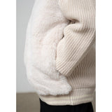 Polo Girls Ava Long Sleeves Kitty Knitted Jacket In Birch