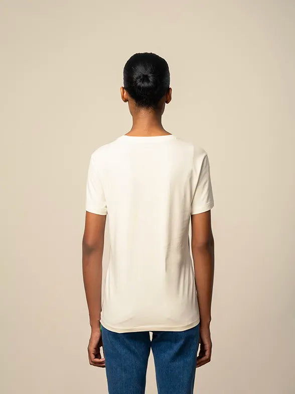 Polo Womens Logo T-Shirts In Stone