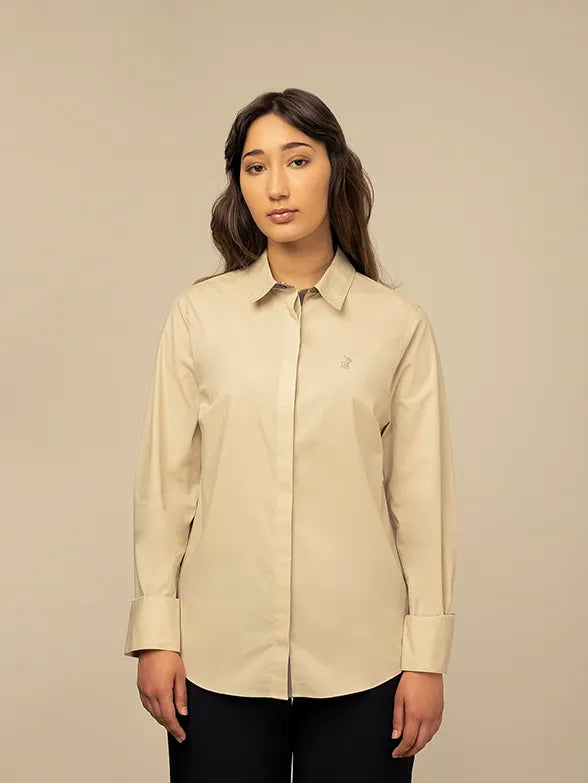 Polo Jamie Long Sleeve Shirt Birch