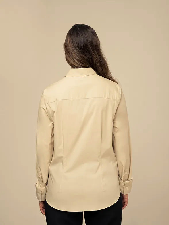 Polo Jamie Long Sleeve Shirt Birch