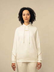 Polo Womens Demin Track Top Off White