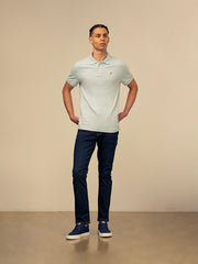 Polo Mens Essential Pique Ss Golfer Sage