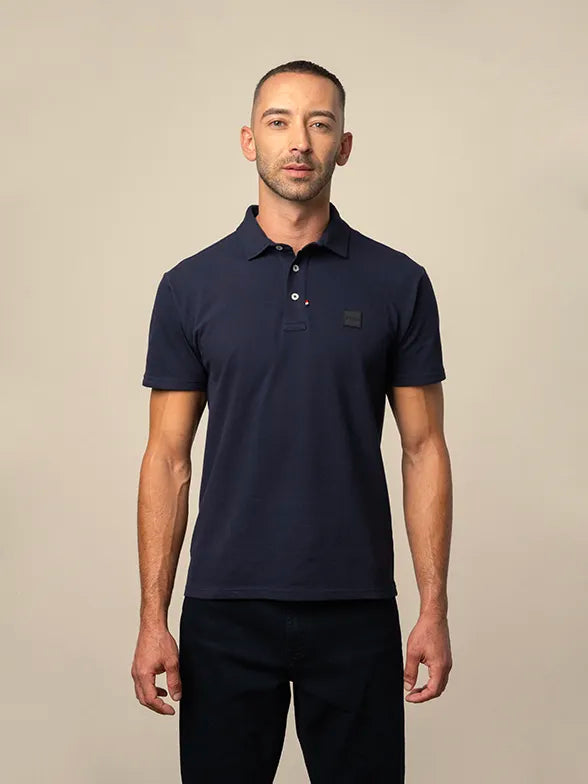Polo Mens Active Badge Golfers In Navy