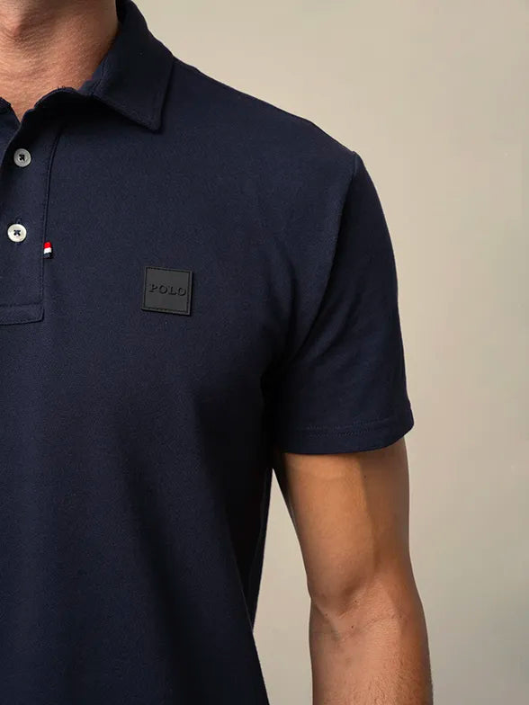 Polo Mens Active Badge Golfers In Navy