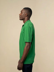 Polo Mens Sm Tipped Ss Golfer Dark Green