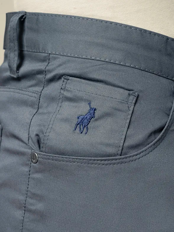 Polo Mens Essential Slim Leg Chino Grey