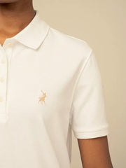 Polo Womens White Margot Ss Golfer