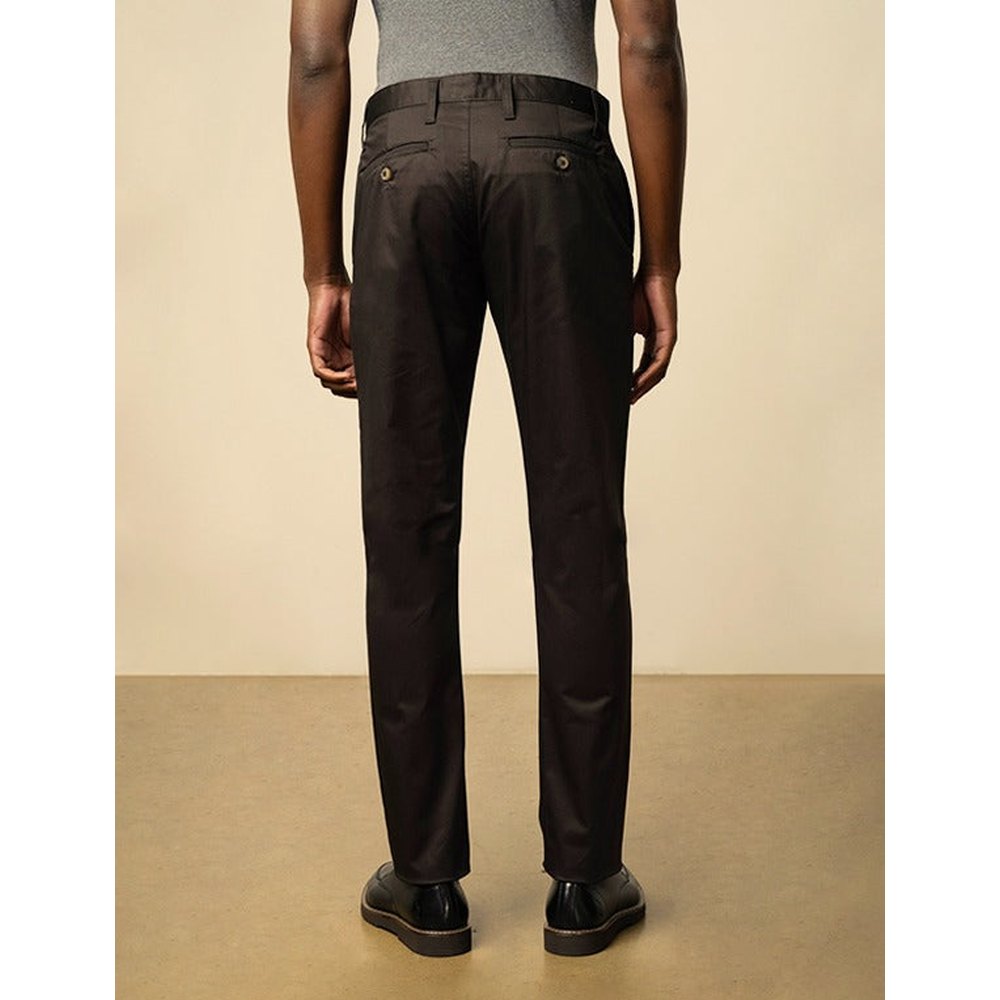 Polo Mens Essential Slim Leg Chino In Chocolate