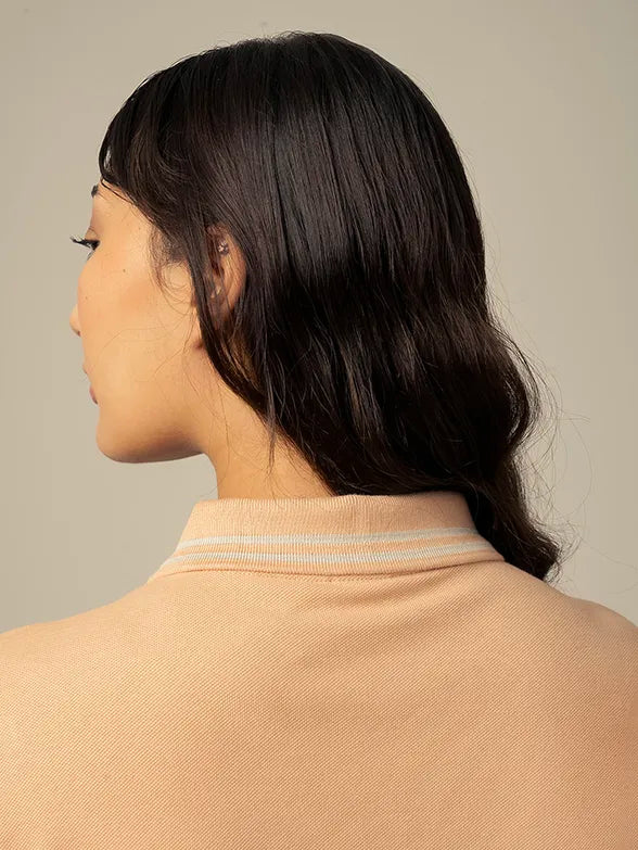 Polo Womens Leah Golfer Dress In Peach