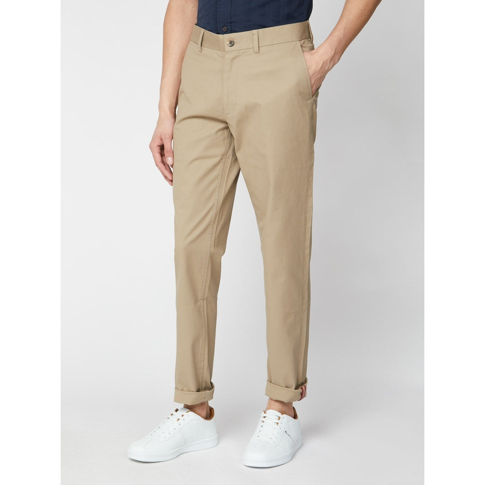 Ben Sherman Men's Straight Fit Chino Pants In Sandstone