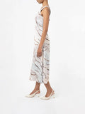 Polo Womens Genevieve Printed Slip Dress Sand