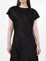 Polo Womens Isabella Bias Cut Dress In Black