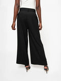 Polo Womens Tatum Wide Leg Suit Pans In Black
